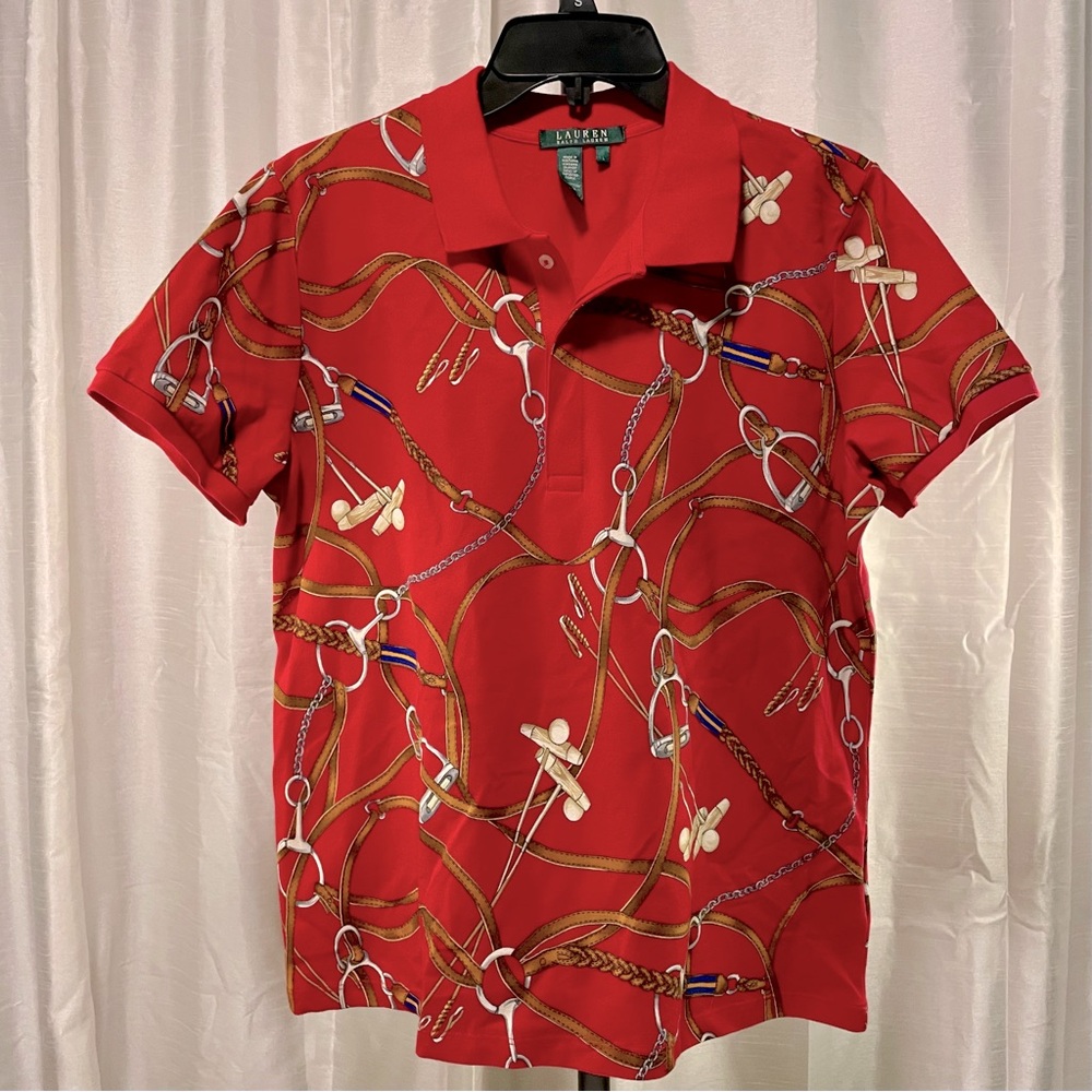Lauren Ralph Lauren Equestrian design Polo, size Large